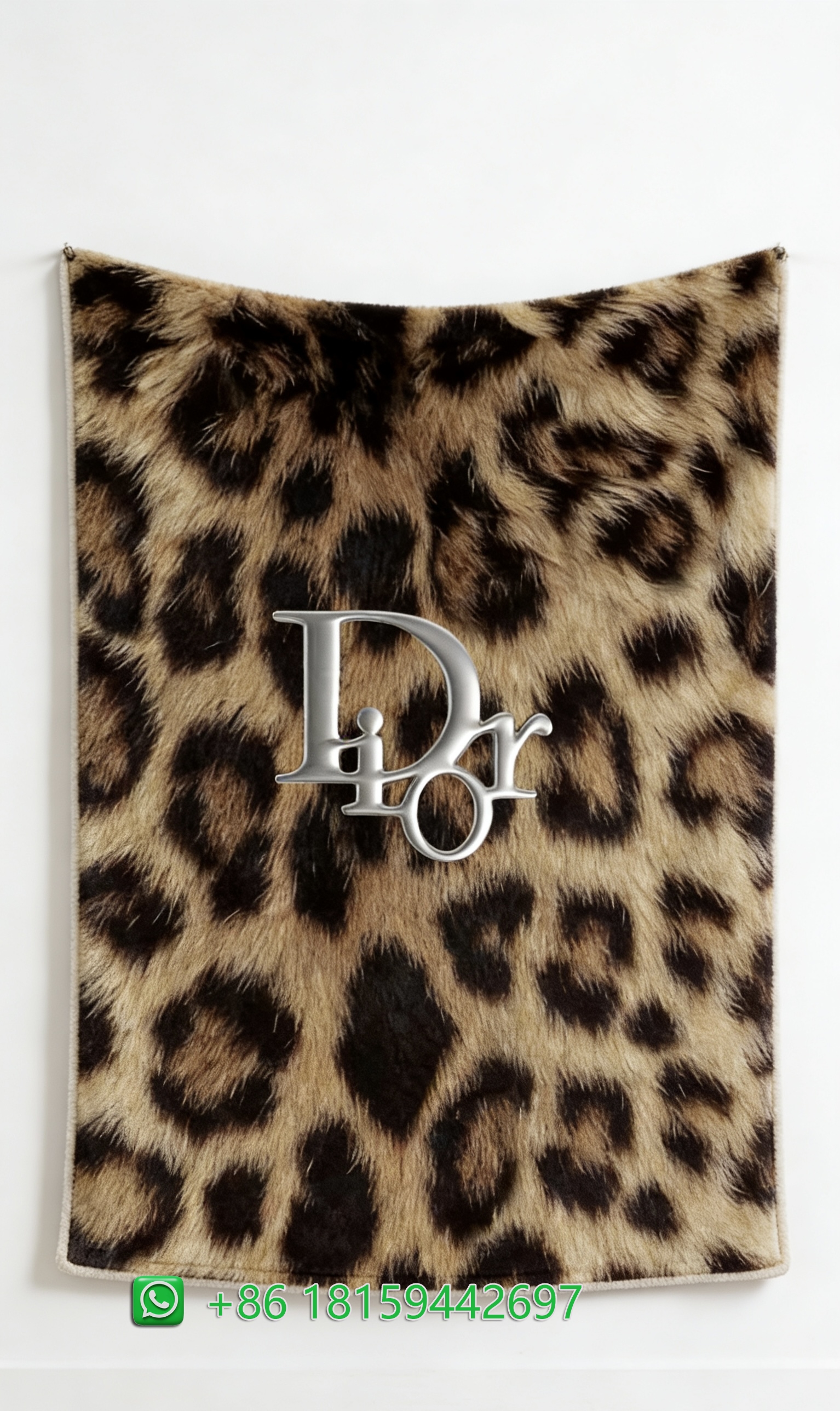Dior Throw Blankets